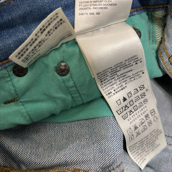 Levi's Jeans Levis 51 Commuter Cycling Jeans Gusseted Crotch Reflective Selvedge Mens Rare